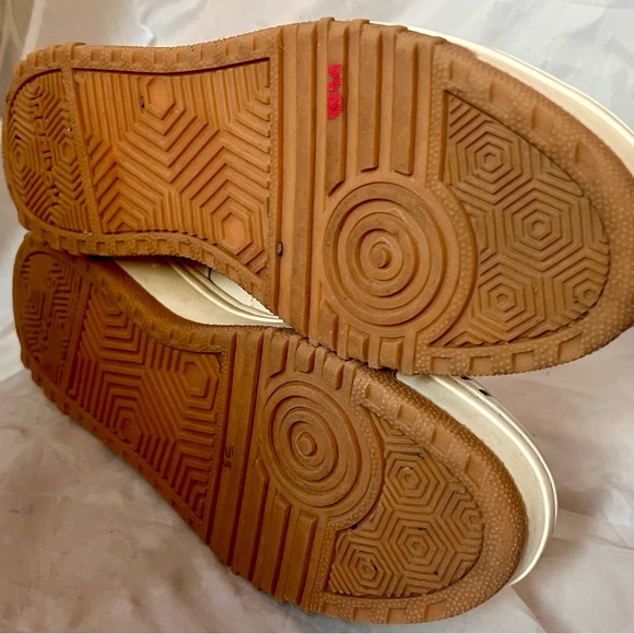 Reebok Club C Double low top lace up sneakers, off white & pink, women's size 9 - Picture 6 of 7